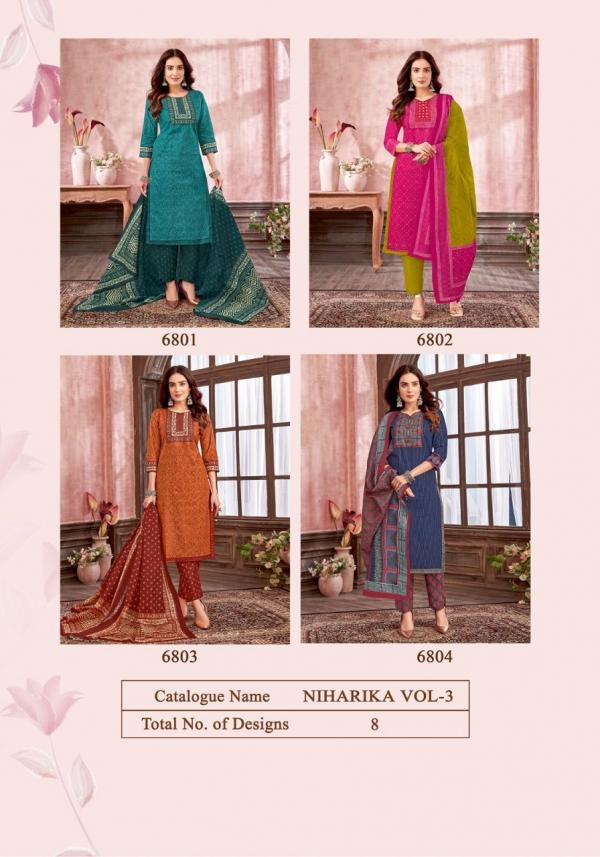 Kala Niharika Vol-3 – Kurti Pant With Dupatta